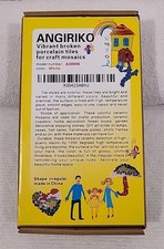 ANGIRIKO irregular white broken porcelain tiles for craft mosaics A30006