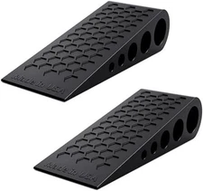 Door Stoppers for Bottom of Door Premium Floor Rubber Door Stop Wedge Made in US