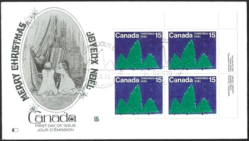 🍁Canada   #679 URpb   "CHRISTMAS TREES"   Brand New 1975   Fleetwood Cover