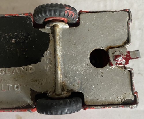 DINKY MECCANO SUPER TOYS FIRE ENGINE 955 w/o Extending Ladder ENGLAND VTG - Picture 12 of 18