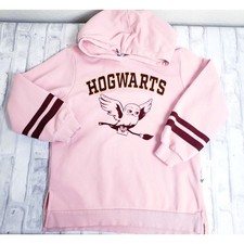 Pink Harry Potter Hogwarts Hedwig Hoodie Sweatshirt 6/7