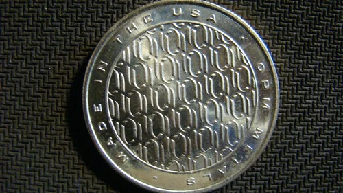 Made in U.S.A OPM Metals 1 oz 99.9% Fine Silver Round From A Local Estate