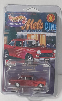 Hot Wheels Mel's Diner '55 Chevy Hot Rod 3/4 Limited Edition 2000