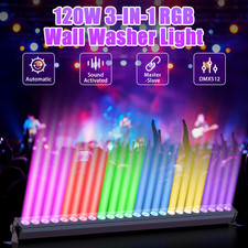 RGB Flood Light 3IN1 24LED Wall Wash Light DMX Stage DJ Bar Light Outdoor Party