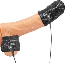 Elektro Shock Penisring Hodenring zur Elektrostimulation Penis Trainer