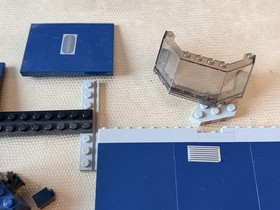 INCOMPLETE LEGO 8635 Mission 6: Agents Mobile Command Center Set Vehicle Parts