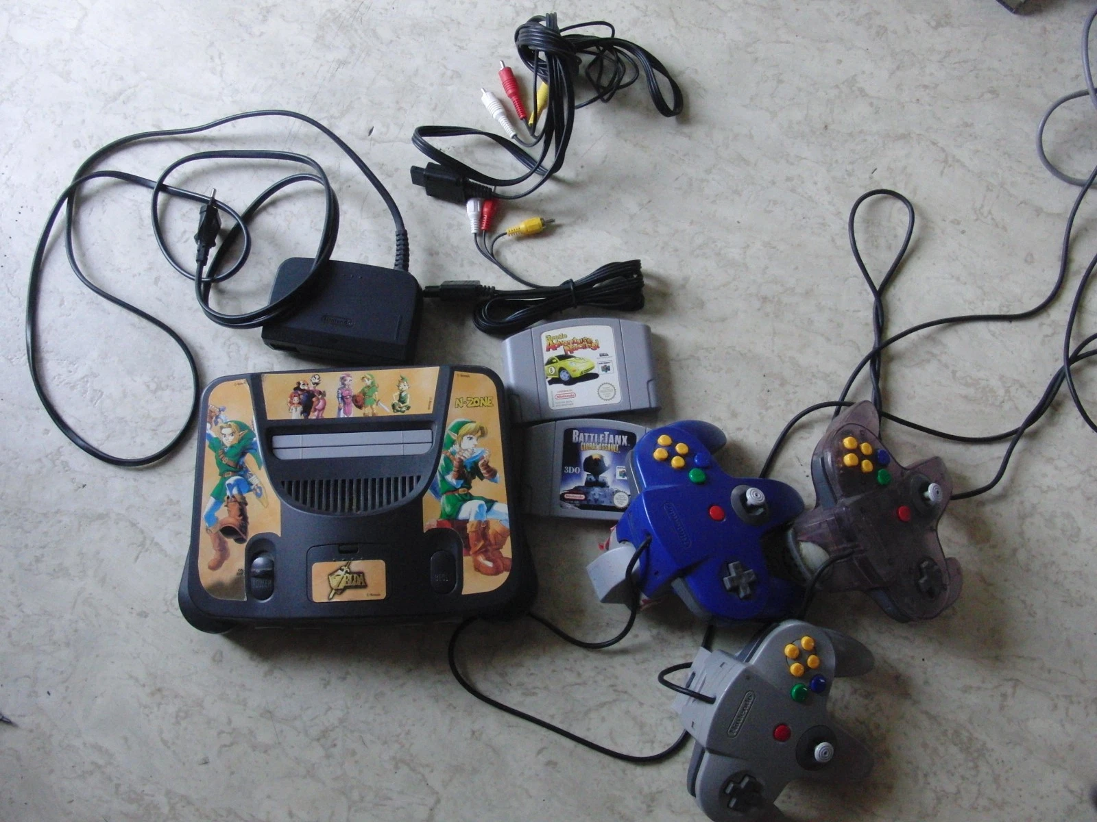 Collection, Bundle Nintendo 64 Lot Controllers N64 Console Retro Gaming