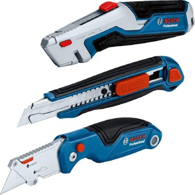 Bosch Professtional 3 tlg. Messer Set (inkl. Universal Messer)
