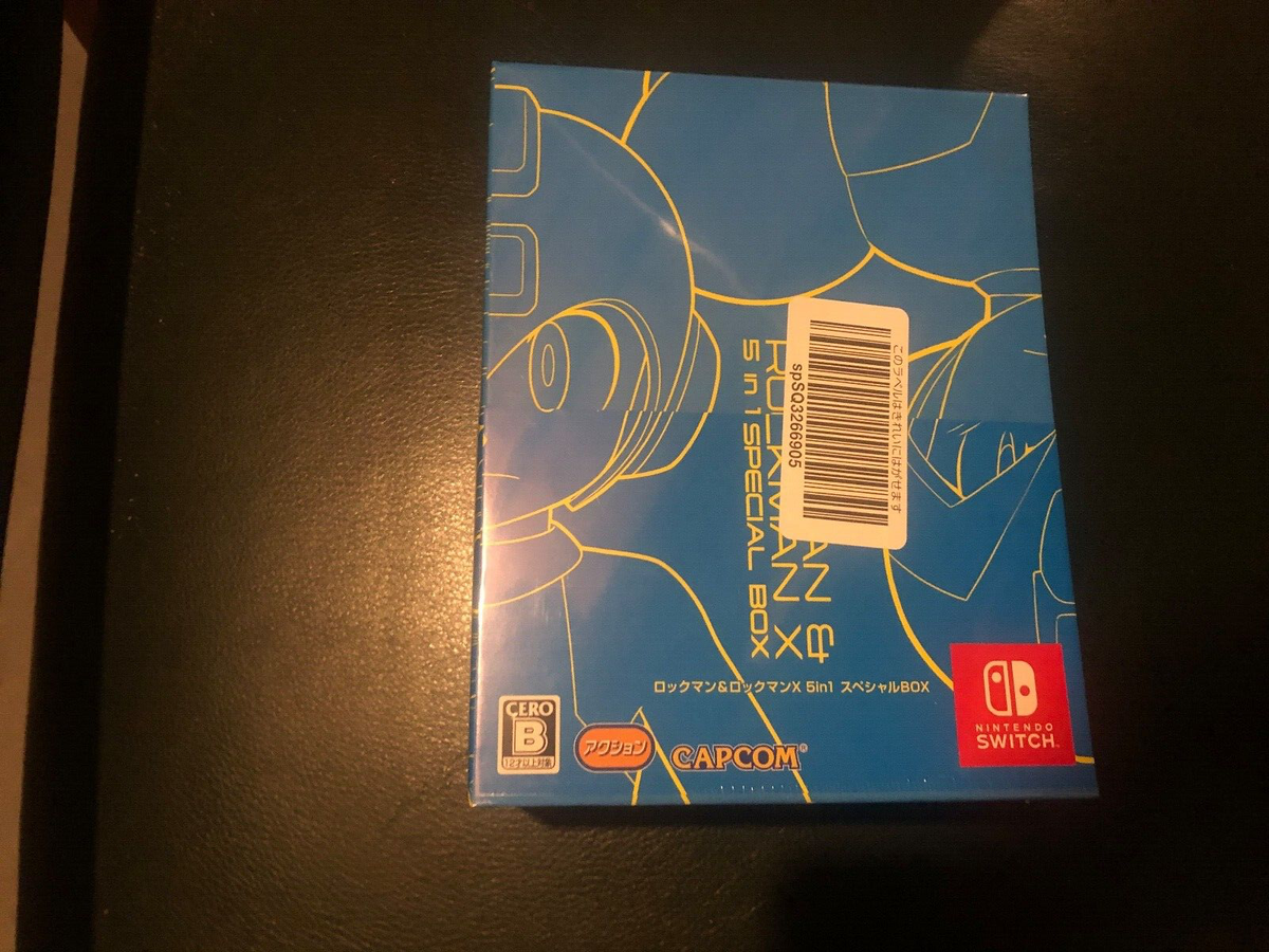 NEW Rockman & Rockman X 5 in 1 Special Box Mega Man Nintendo