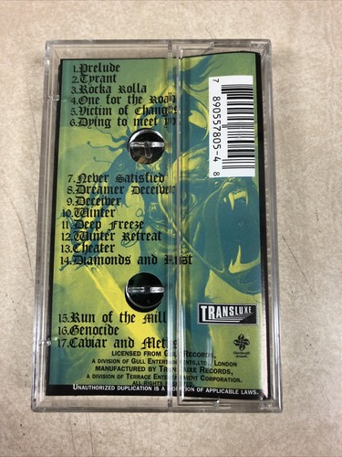Judas Priest HERO HERO Cassette Gull Records Translux Records Very Rare - Picture 2 of 6