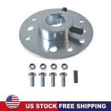 Sprocket Brake Mini Hub 1" Bore 1/4" Keyway With Hardware for Go-Kart Mini Bike