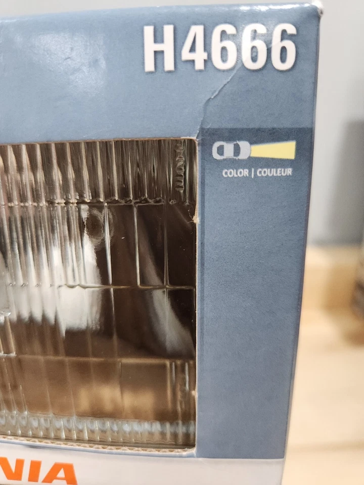 2 x Sylvania H4666 BX фары лампы 12,8 В 45/65 Вт новый - Изображение 4 из 4