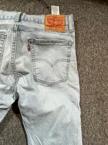 Levi's 510 Denim Jeans Men's Blue Skinny Regular Fit 30x30 - Picture 2 of 17