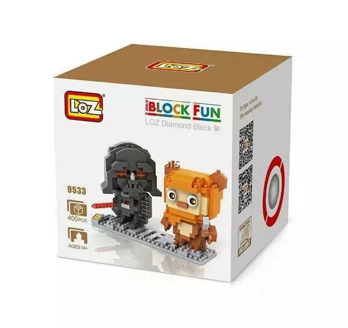 LOZ Diamond Blocks Darth Vader 400 PCS Set by LOZBlock - Image 2 of 2