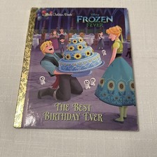 Disney Frozen Best Birthday Ever Birthday Little Golden Book Excellent Condition