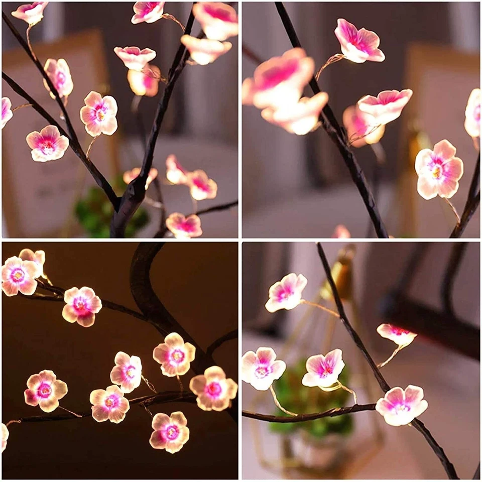 Cherry Blossom Bonsai Tree Light Decorative LED Tree Light DIY Artificial Light  - image 2 of 4