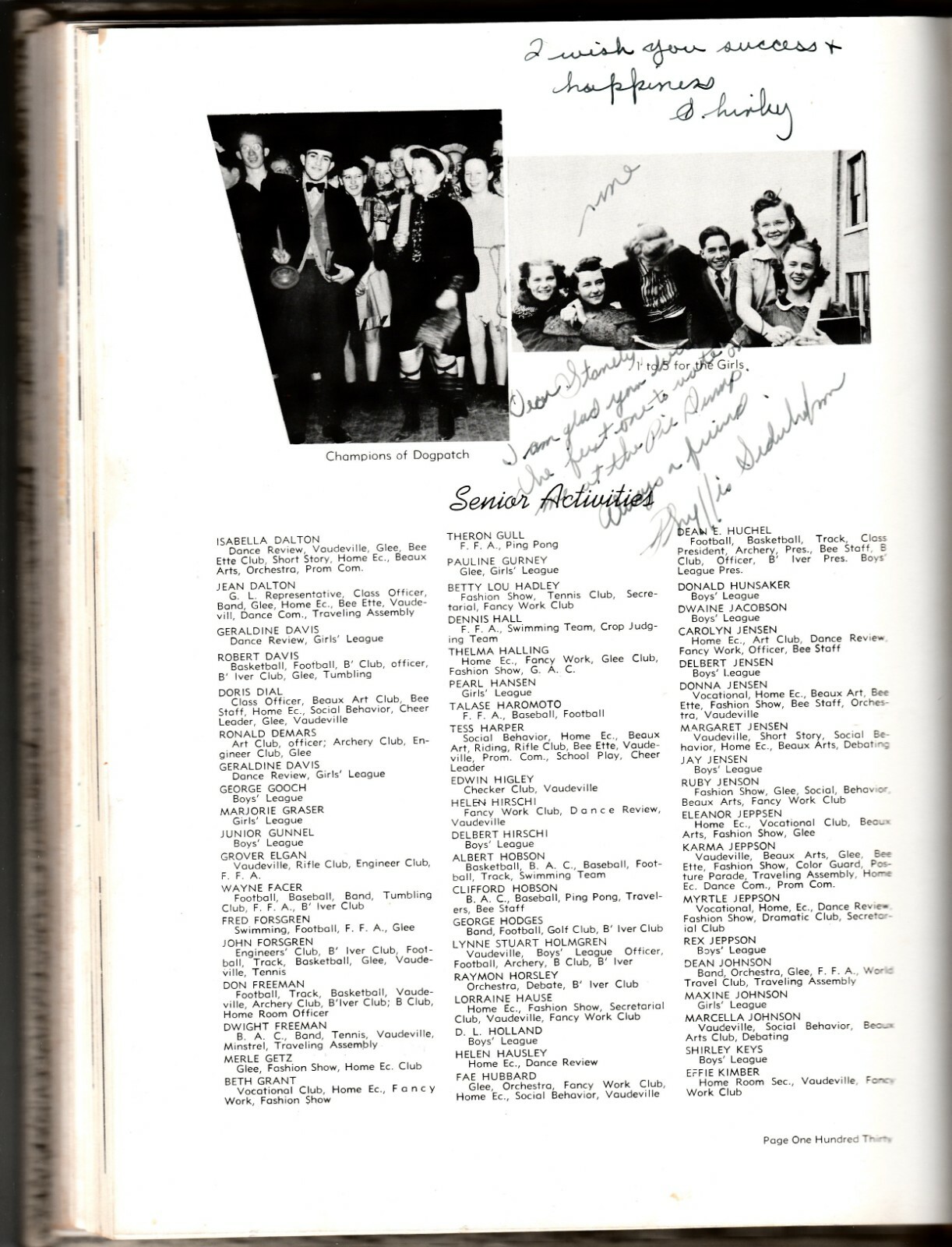 1940 Box Elder High School Yearbook, Boomerang, Brigham City, Utah eBay