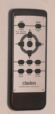 CLARION RCB-172 CAR AUDIO STEREO REMOTE CONTROL BATTERY INCLUDED
