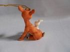 Kurt Adler RUDOLPH Red-nosed Reindeer White Bunny Christmas Ornament Misfit Toy — photo 6