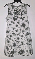 Adorable Olive Tie Dye Arizona Jean Co Jrs Size M Sleeveless Dress Cotton