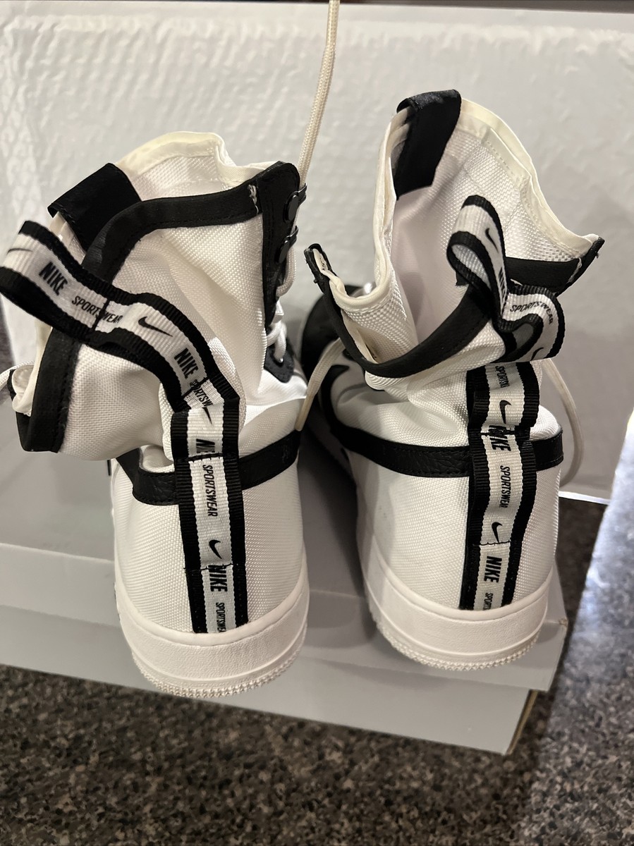 Nike SF Air Force 1 High Panda Men's SZ. 11 White Black