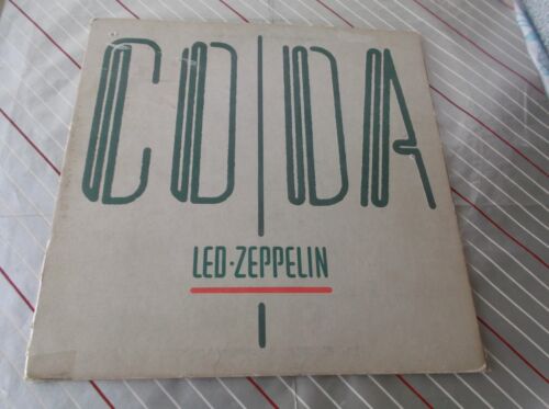 Led Zeppelin CODA LP Album Canada pressing - Zdjęcie 1 z 7