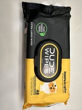 DUDE Wipes - Flushable Wipes - 1 Pack, 48 Wipes - DUMPkin Spice Extra Large Wet