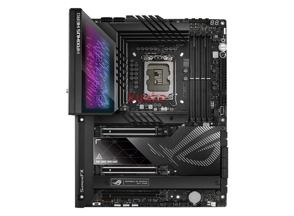 ASUS ROG MAXIMUS Z790 HERO DDR5 Motherboard Support Intel i9 ASUS ROG MAXIMUS Z790 HERO DDR5 Motherboard Support Intel i9