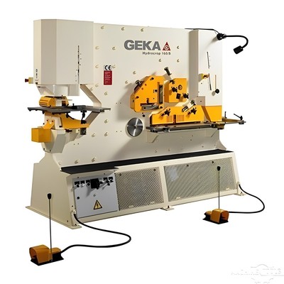 165 Ton Geka Hydracrop 165 SD Ironworker, 2025 - W/2-Year Warranty