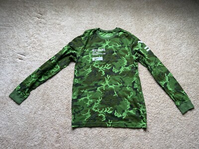 green camo nike shirt