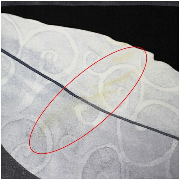 Authentic Lanvin Silk Scarf Leaf Pattern Polka Do… - image 8