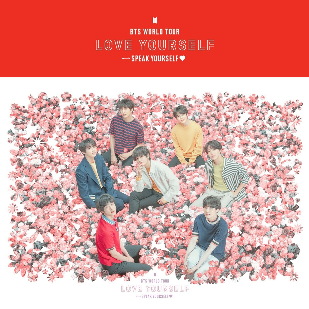 BTS WORLD TOUR SPEAK YOURSELF OFFICIAL GOODS T-SHIRT REFLECTIVE