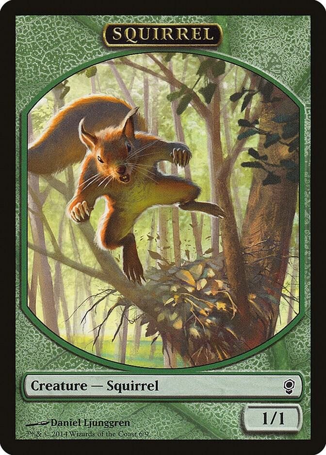 Squirrel Key Card 10 Token Cards - SQUIRREL - Conspiracy (CNS) - Magic MTG FTG | eBay