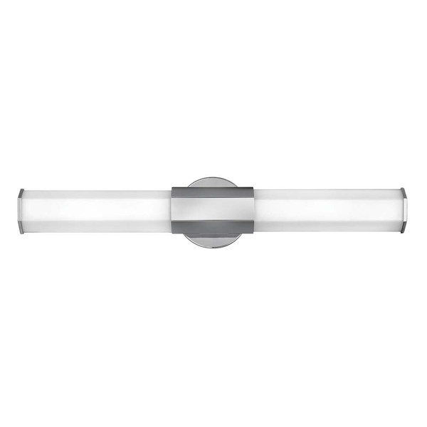 Wandlampe Wandleuchte Nassraum Badezimmerlampe Metall 2 Flammig Glas Chrom Led-image