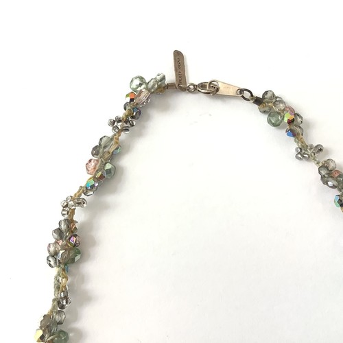Authentic Holly Yashi Beaded Pendant Necklace With Sterling Silver Clasp - Picture 6 of 15