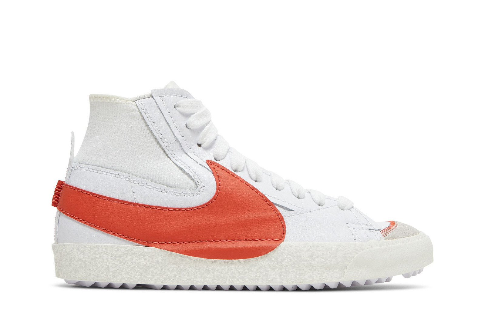 Nike Blazer Mid 77 Jumbo White Total Orange Sneakers DH7690-100
