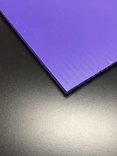 Coroplast 4mm 24" x 18" (20 Pack) Purple Corrugated Plastic Sheets Horizontal