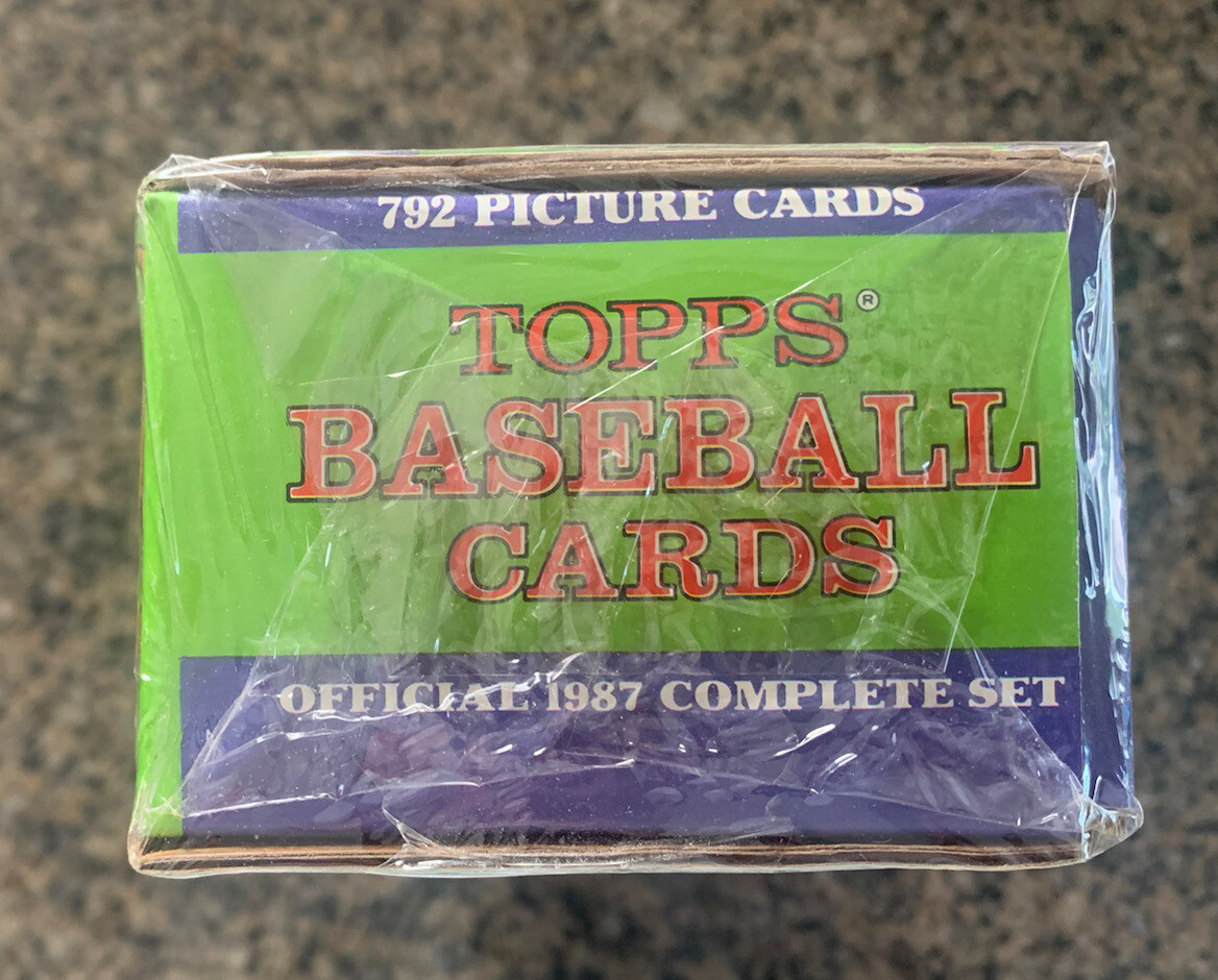 1987 Topps Baseball Complete Set - Factory Sealed | eBay