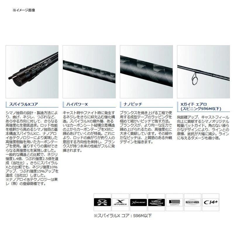 Shimano 20 LUNAMIS S96ML Seabass Spinning rod 2 pieces From Stylish anglers - Image 2 of 3