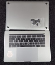 Grd B MacBook Pro 15 A1707 2017 Space Gray Top Case Keyboard Touchpad Botto...