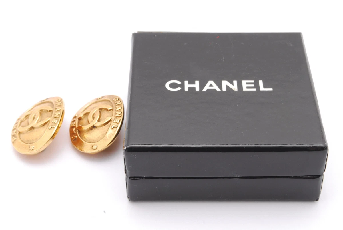 authentic chanel earrings