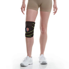 Bodyprox Unisex Knee Brace w/ Stabilizers Patella Gel Reg Strap Regular NEW