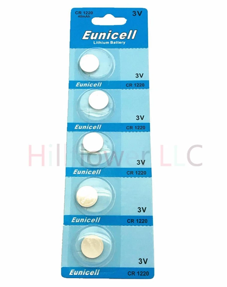 200 pcs CR1220 1220 BR1220 LM1220 Card 3V Lithium Battery - Image 3 of 4