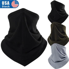 Winter Ski Neck Gaiter Sports Riding Windproof Warmr Men’s Drawstring Face Masks