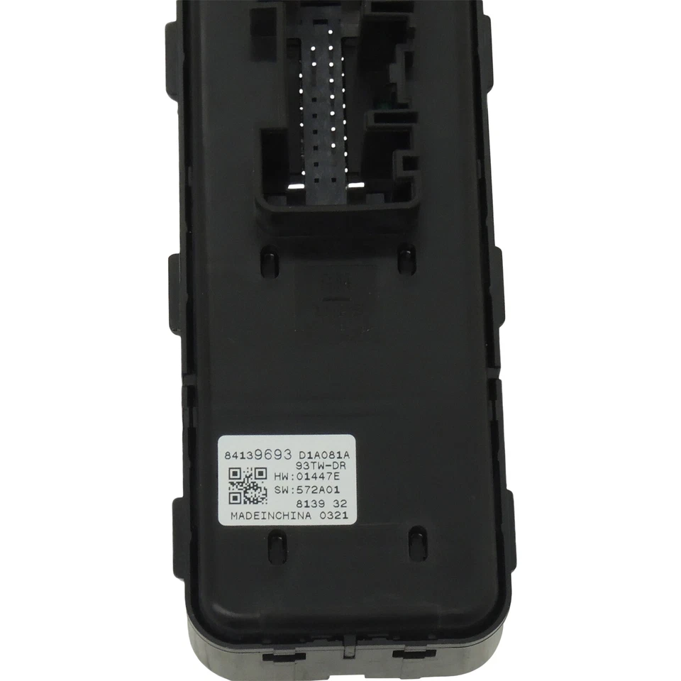 Interruptor de ventana delantero izquierdo Equinox Traverse Terrain 20-24 Silverado 84139693 2018-24 Foto 4 de 4