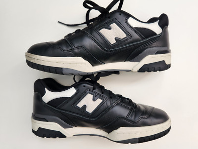 New Balance 550 Panda Size 8 Black White Pre-Owned Sneakers No Box