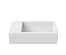 Swiss Madison SM-BVP18 Colmer 18in W Ceramic Vanity Top White Glossy NEW