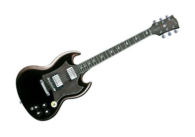 Angus Young s Gibson SG POSTER PRINT A1 size