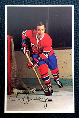 JEAN-CLAUDE TREMBLAY 1969 TO 1971 PRO STAR PROMOTIONS INC. POSTCARD 69 ...