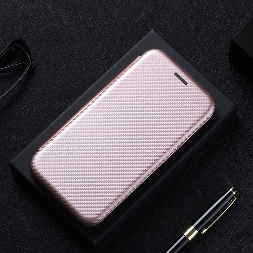 For Samsung S21 S20 FE Ultra S10 Plus Case carbon fiber Leather Wallet Cover - Picture 21 of 23